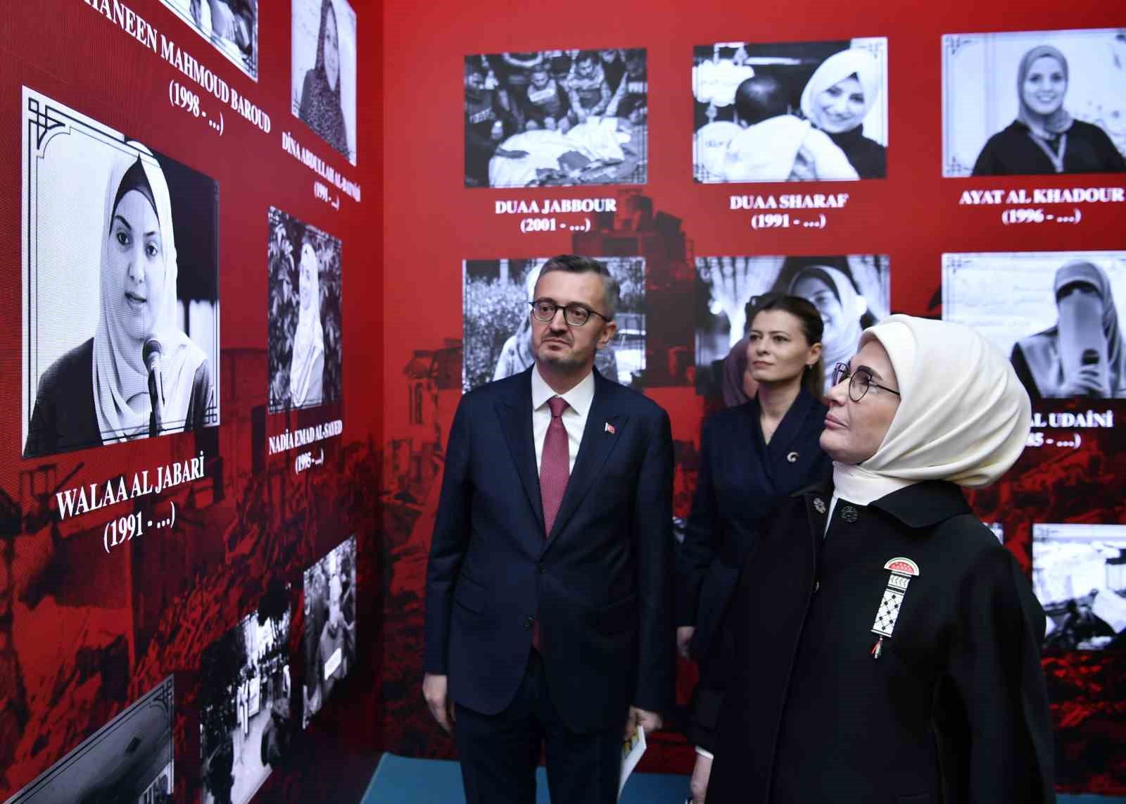 emine erdogan soykirimin kadin taniklari gazzede medya ve direnis programinin acilisinda konustu 1