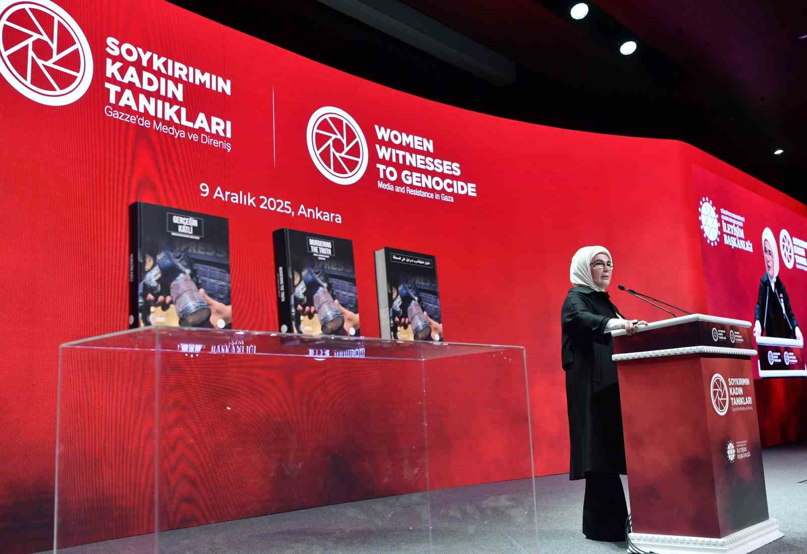 emine erdogan soykirimin kadin taniklari gazzede medya ve direnis programinin acilisinda konustu 10 ECczudAV