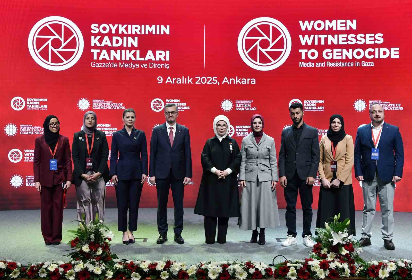 emine erdogan soykirimin kadin taniklari gazzede medya ve direnis programinin acilisinda konustu 13 VSe3K7wF