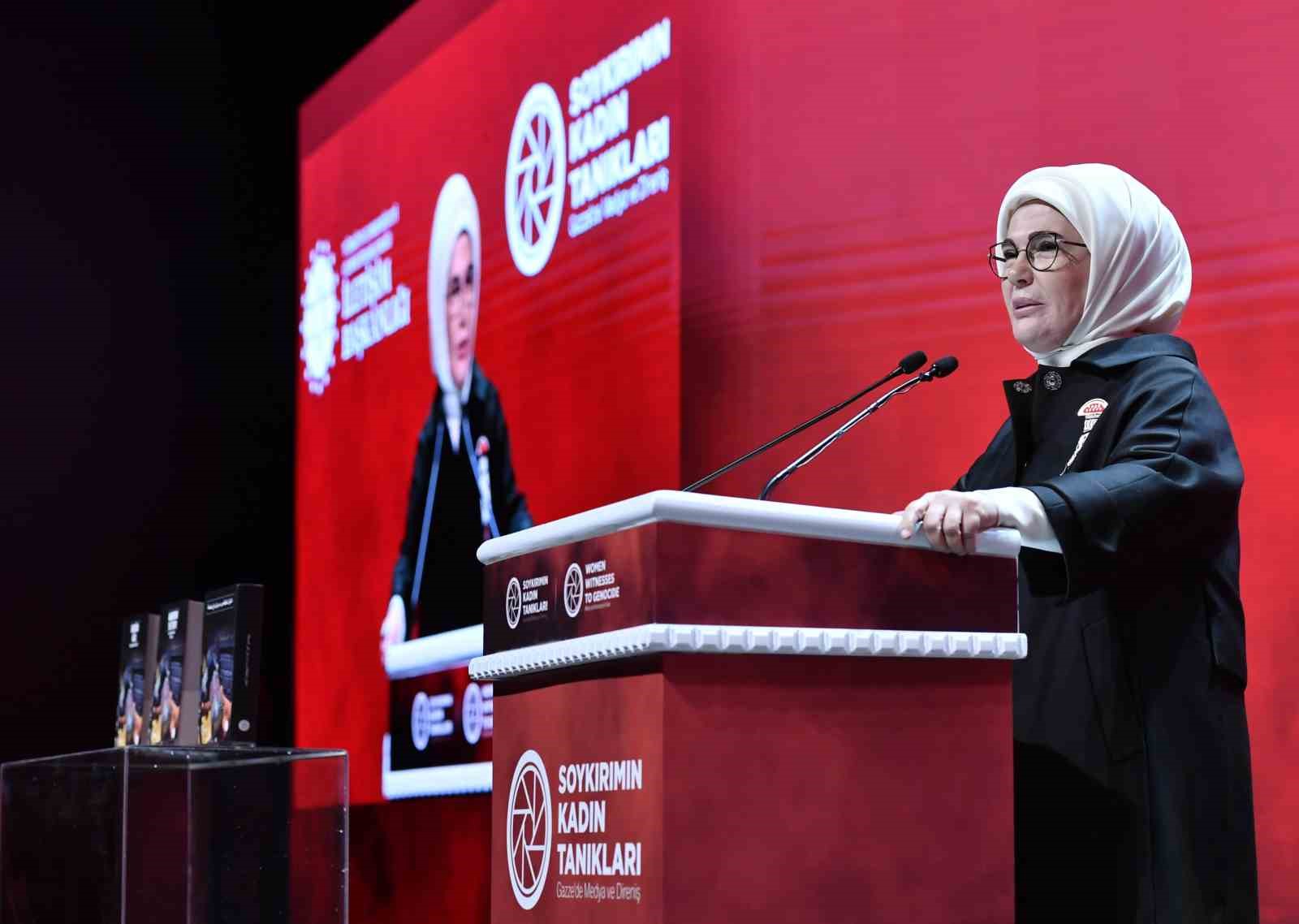 emine erdogan soykirimin kadin taniklari gazzede medya ve direnis programinin acilisinda konustu 17