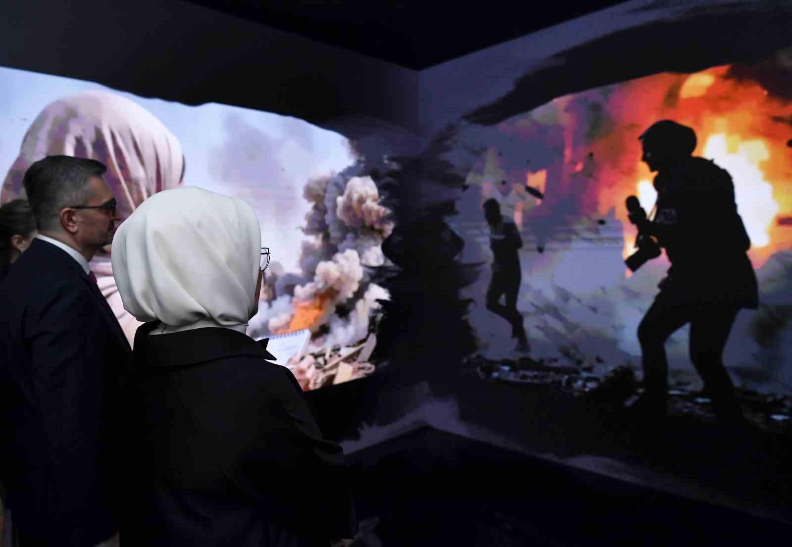 emine erdogan soykirimin kadin taniklari gazzede medya ve direnis programinin acilisinda konustu 3 G9VSIIiy