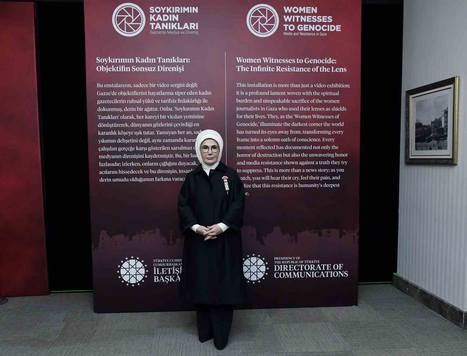 emine erdogan soykirimin kadin taniklari gazzede medya ve direnis programinin acilisinda konustu 5 NzmALPgK