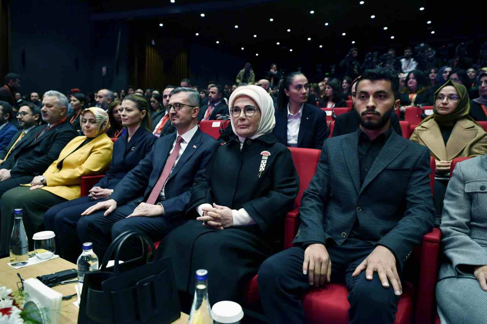 emine erdogan soykirimin kadin taniklari gazzede medya ve direnis programinin acilisinda konustu 6 WUwbagPU