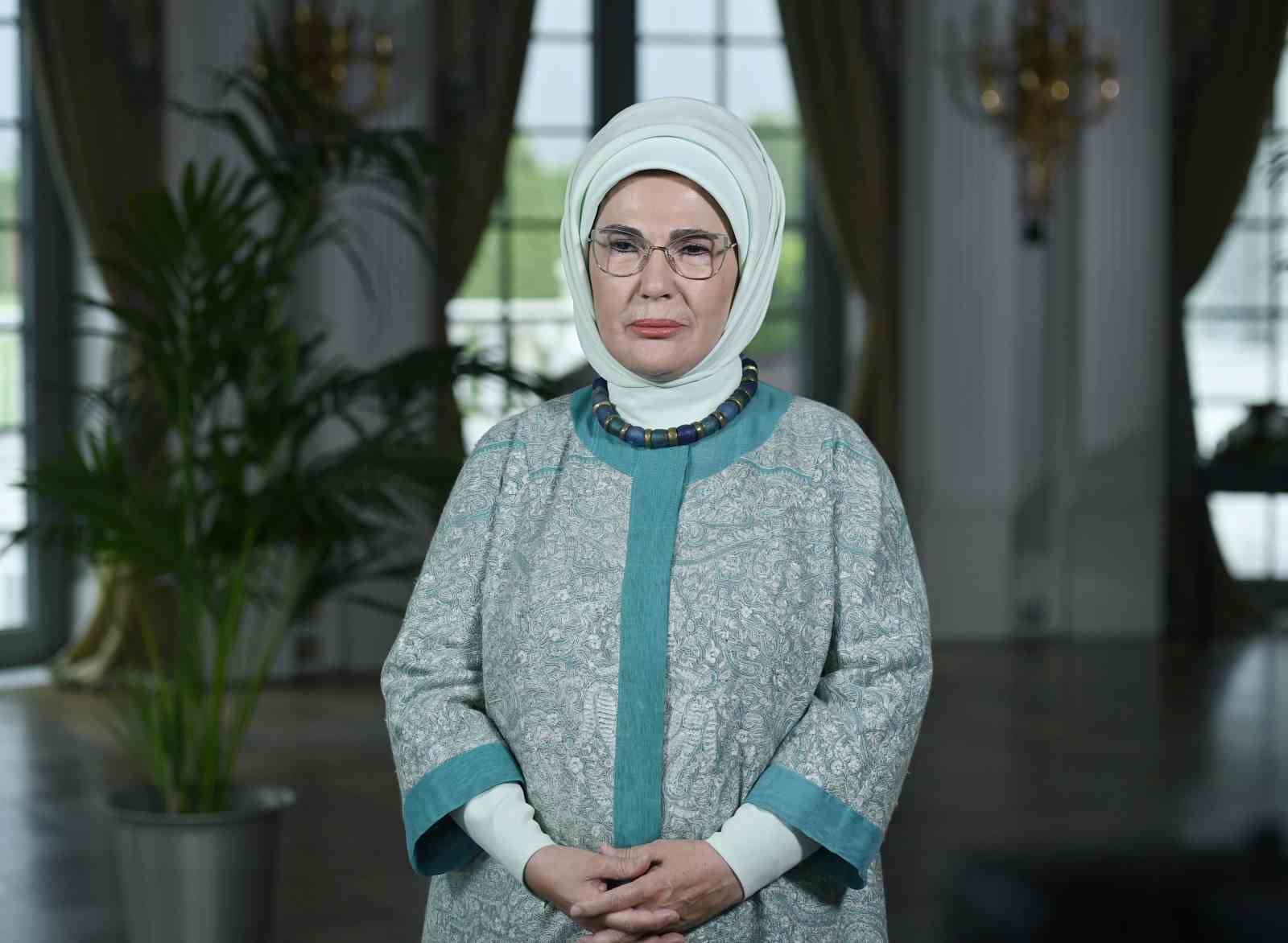 emine erdogan yil boyunca katildigi programlarda israilin gazzede uyguladigi soykirima dikkat cekerek zulmun sona DfpSOb5B