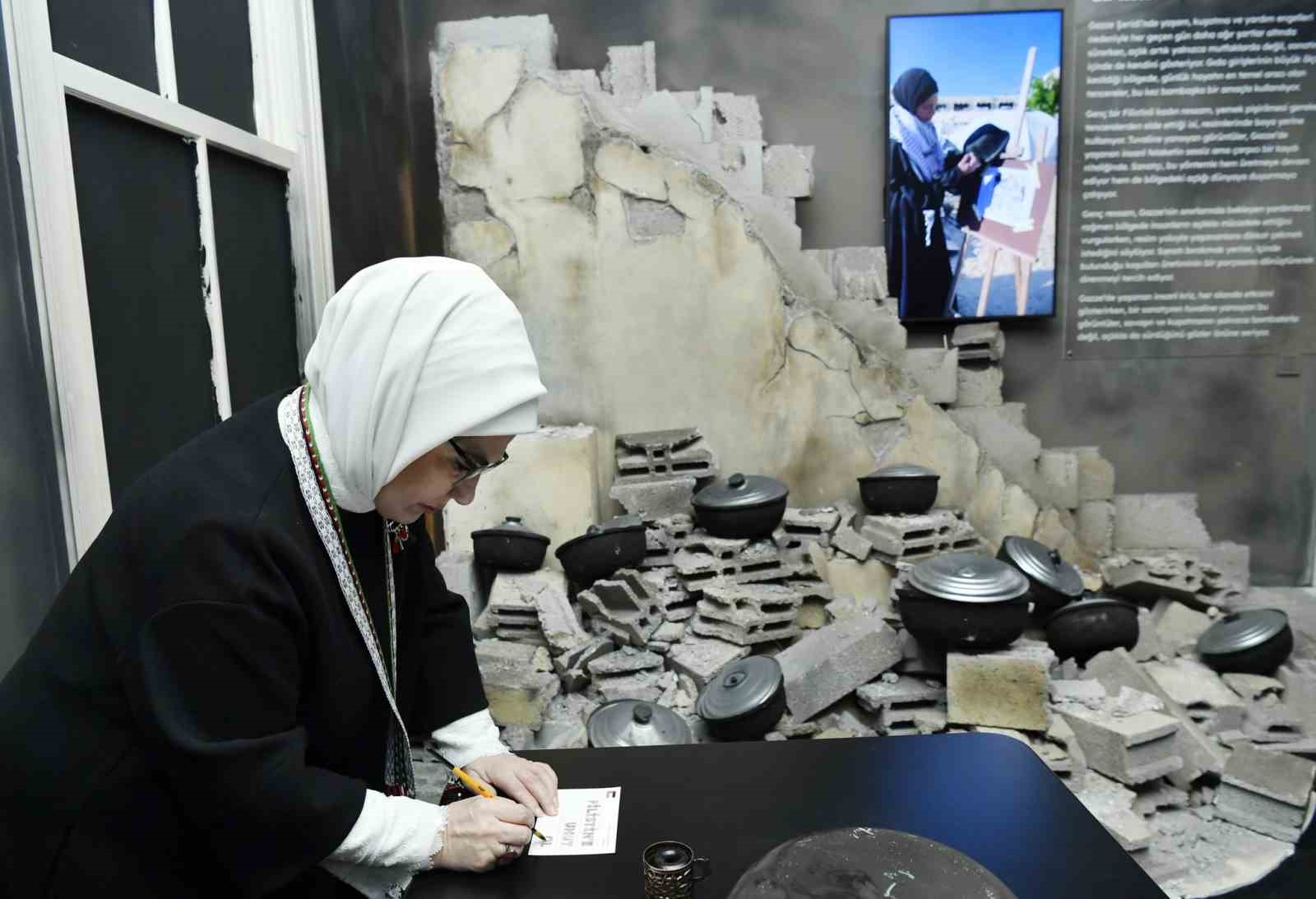 emine erdogandan kalanlar filistin sergisi paylasimi 1 TjYqyHIH