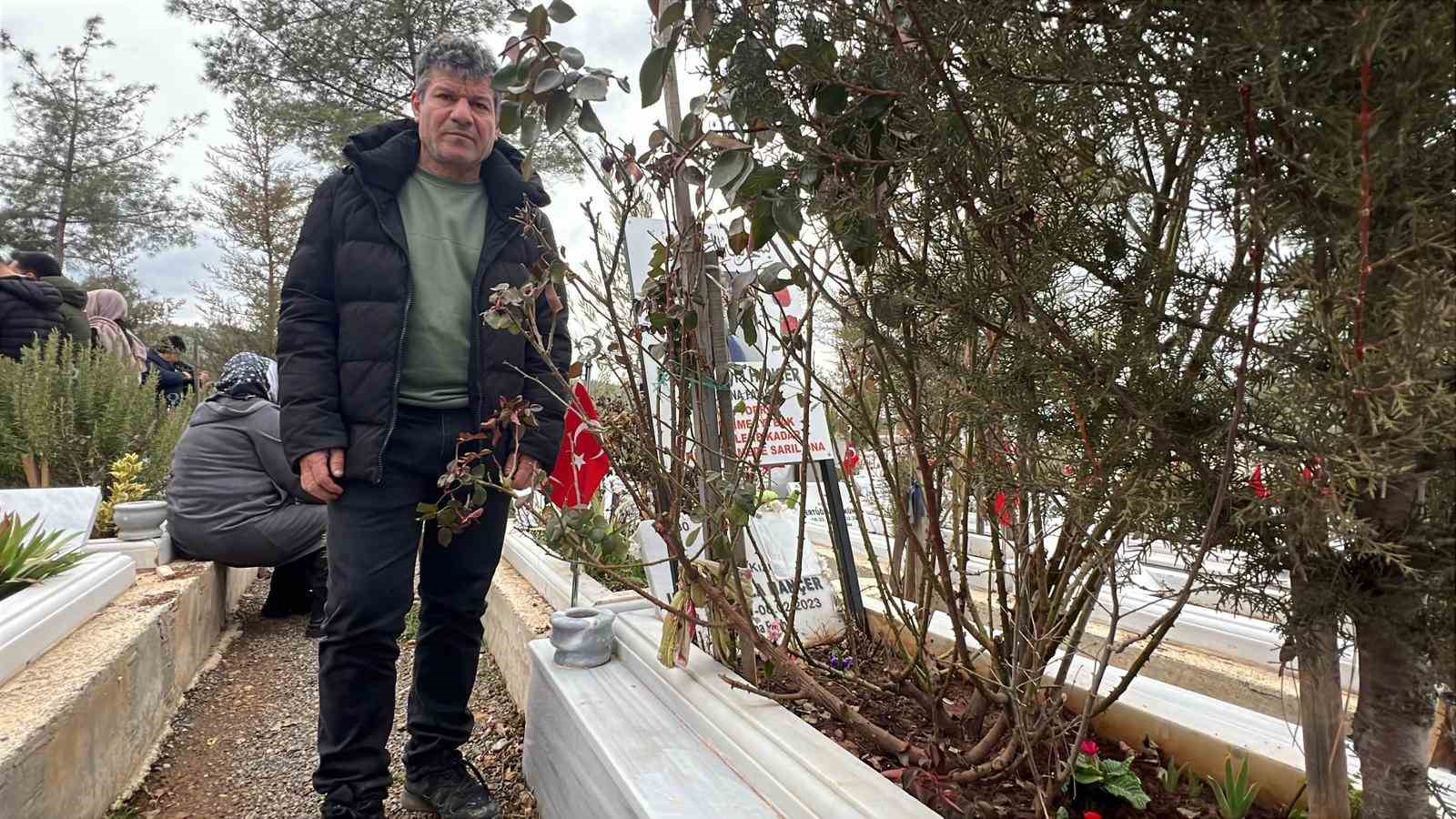 enkaz altindaki kizinin elini hic birakmamisti depremin 3 yilinda kabrini ziyaret etti 2 vza4EkDp