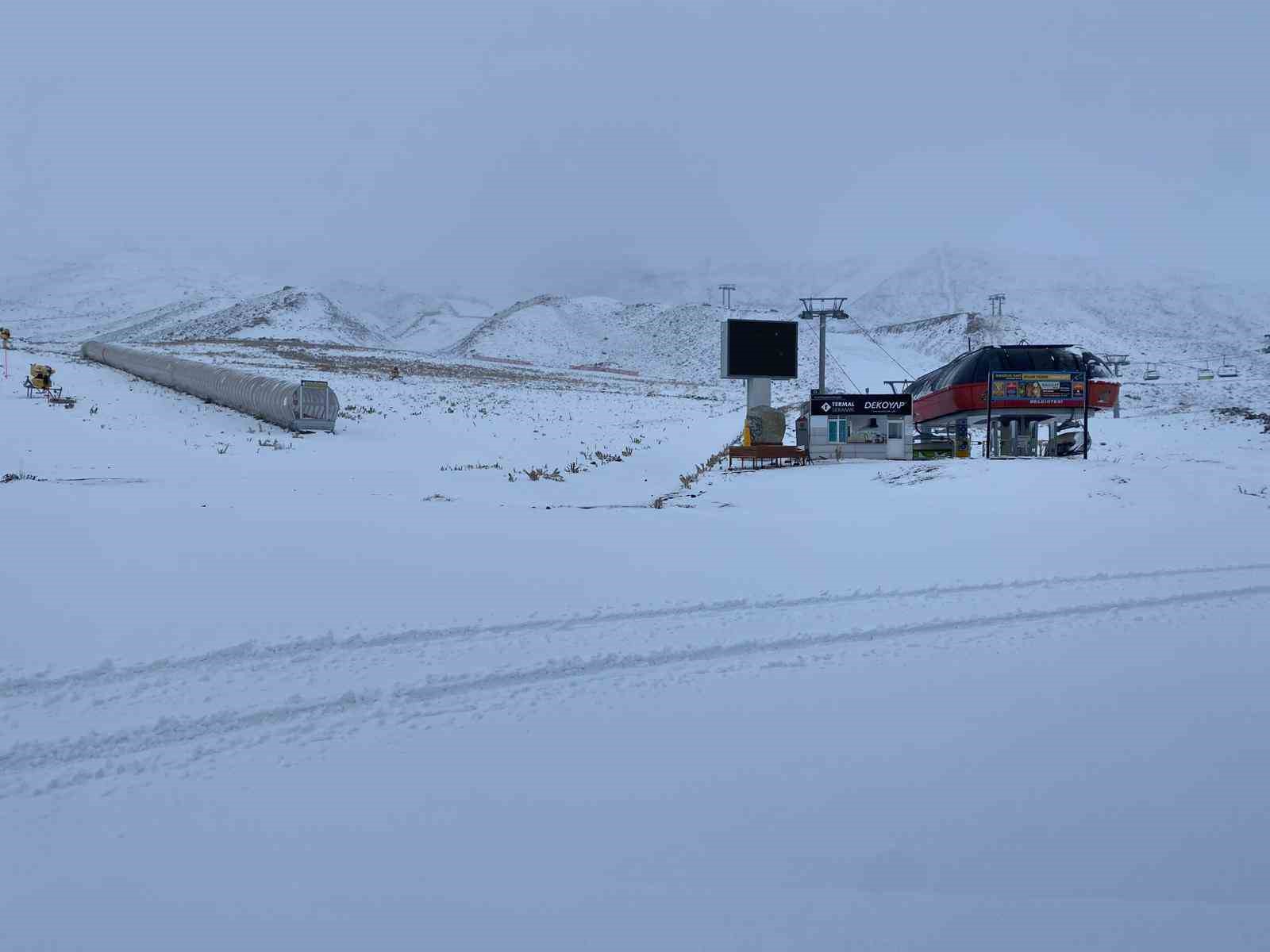 erciyes gune beyaz ortuyle uyandi 3