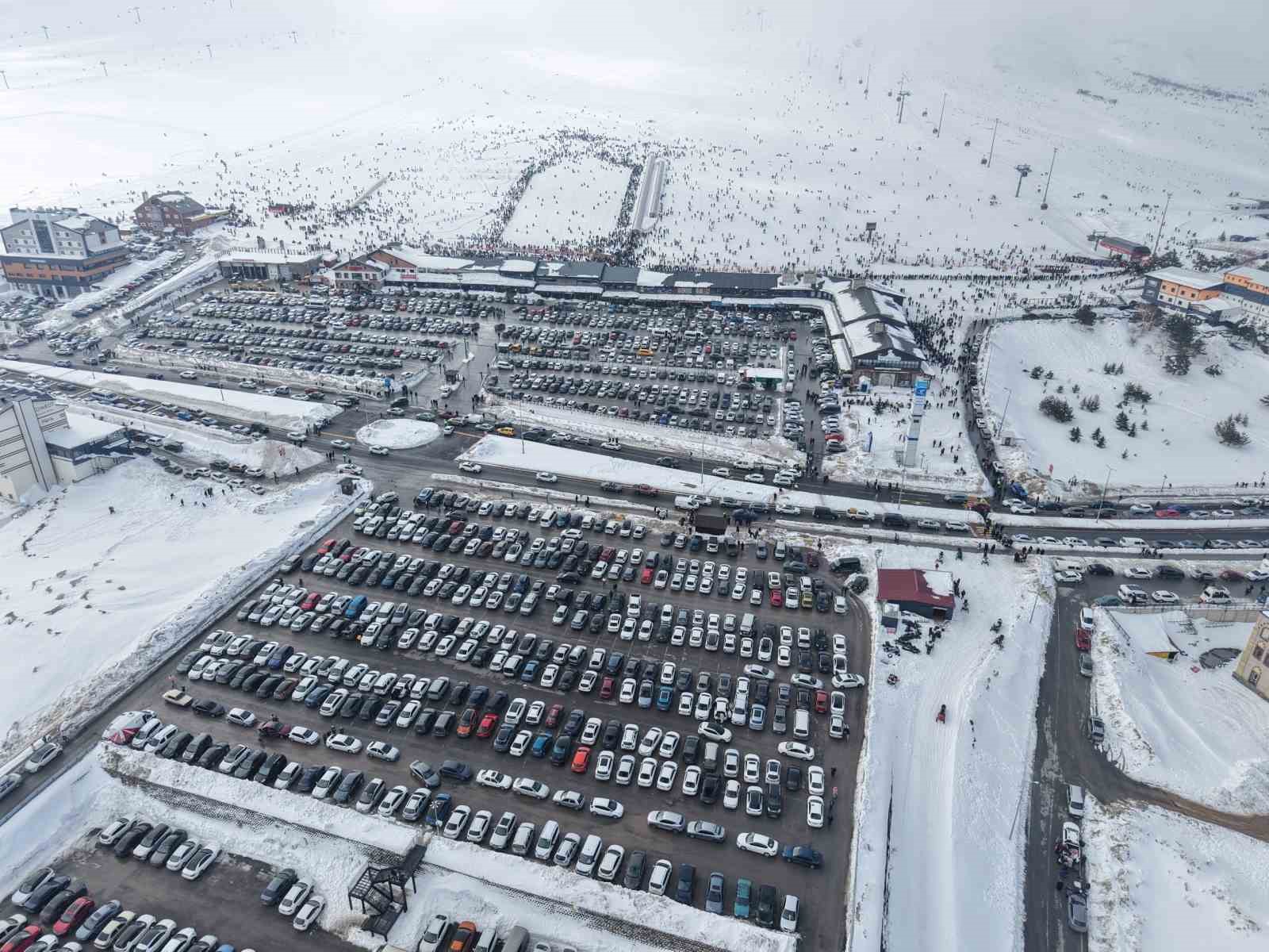 erciyes hafta sonu 320 bin kisiyi agirladi 0 vVfIOTil