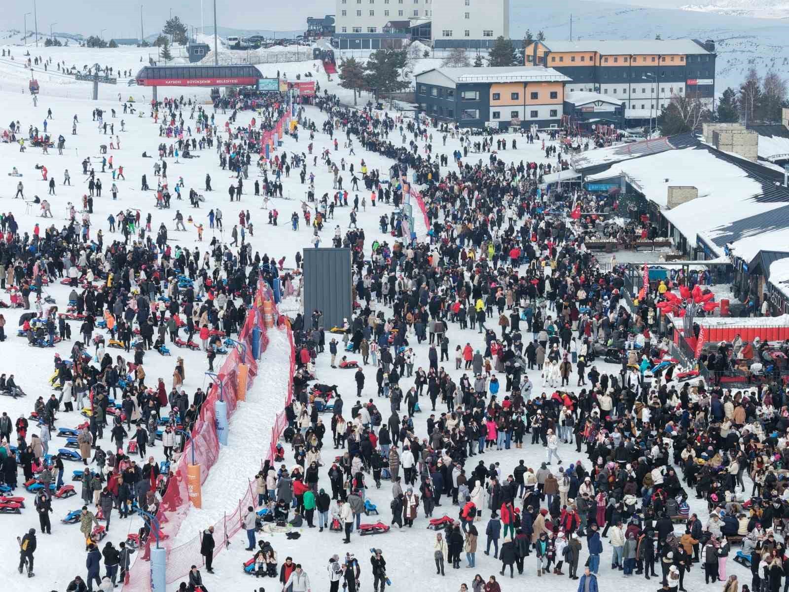 erciyes hafta sonu 320 bin kisiyi agirladi 1 LC9piYJT