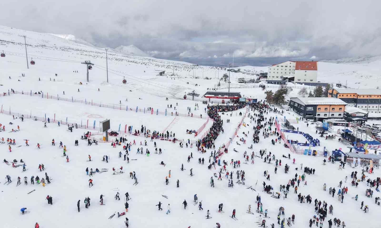 erciyeste hafta sonu pistler kayakcilarla doldu 5 Jmkn2naZ