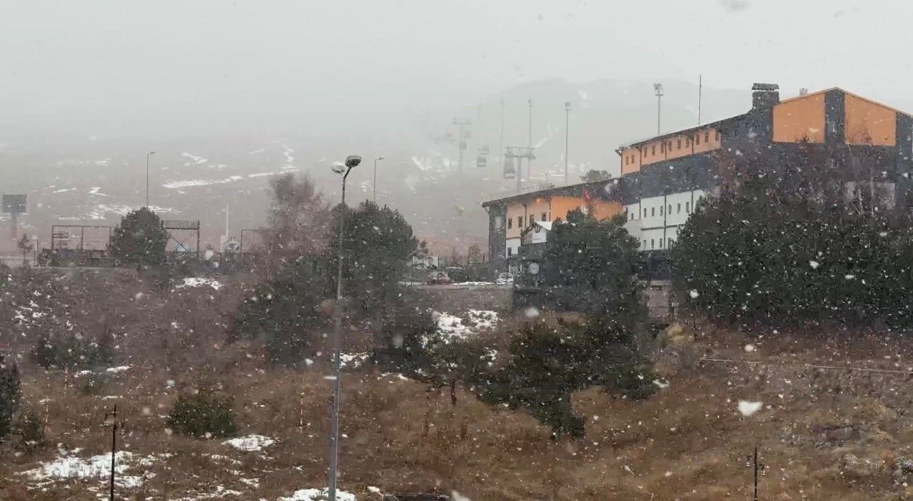 erciyeste kar yagisi yeniden basladi 1