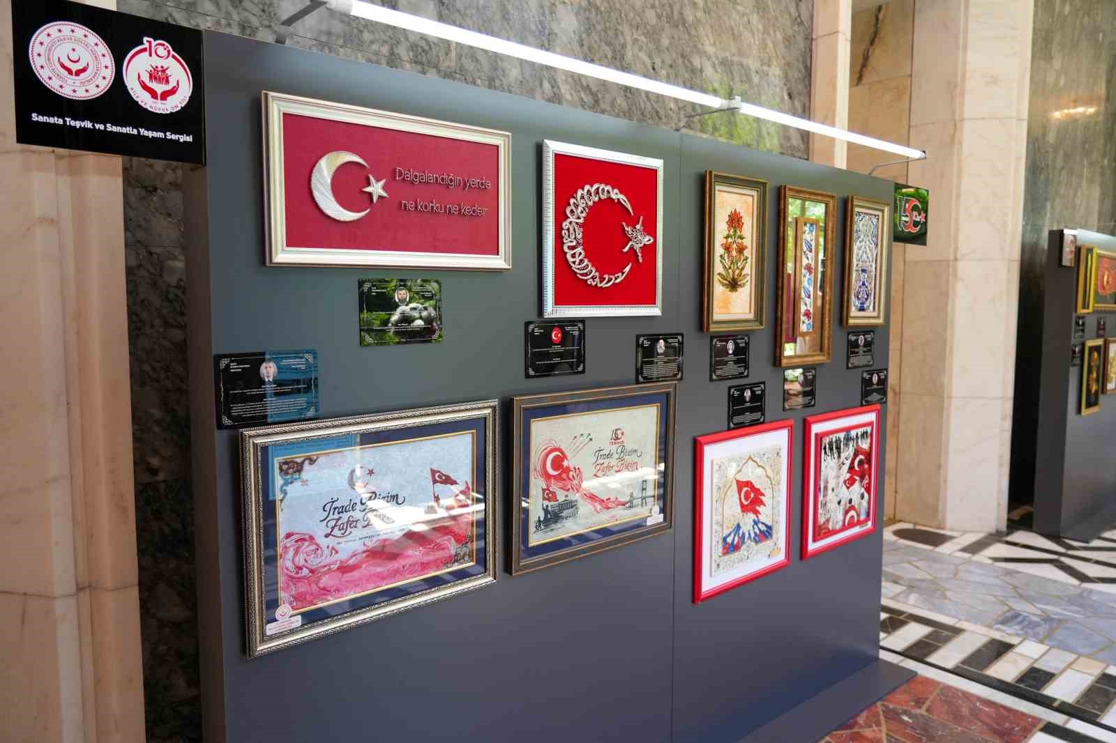 erdemirden sehit yakinlari ve gazileri sanatla bulusturan projeye katki 1 BPfei7Gf
