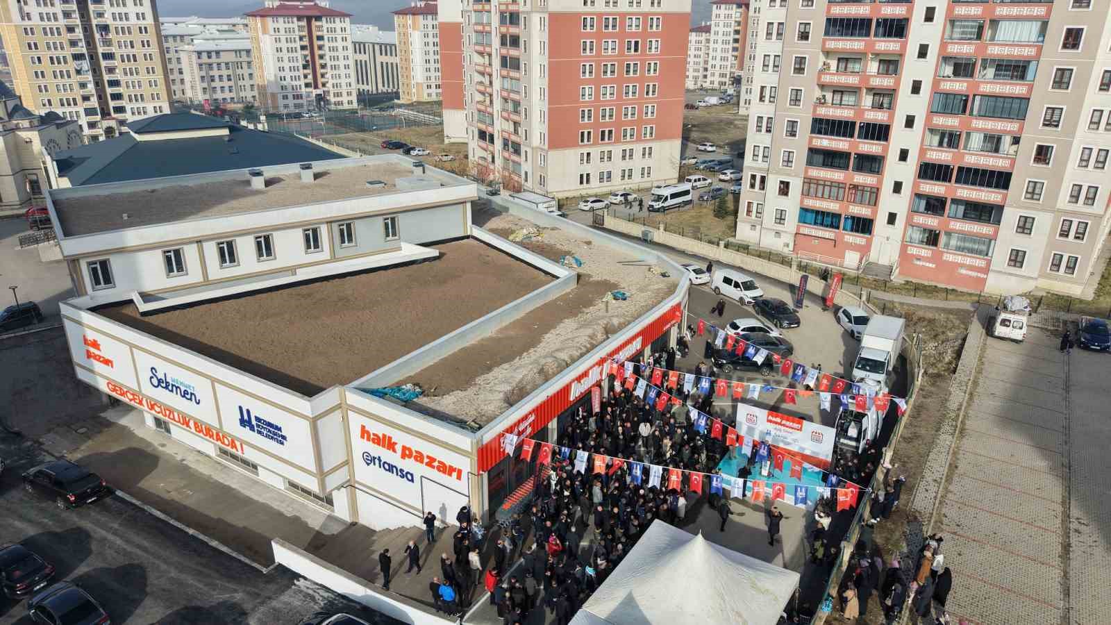 erzurum buyuksehir belediyesi halk pazarinin dokuzuncu subesini acti 4 IrrjjZCI