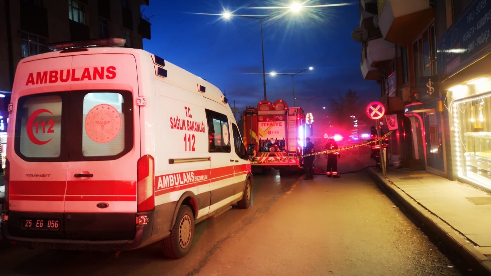erzurumda hali magazasinda yangin polis bir kisiyi gozaltina aldi 1 ZRTcqLIF