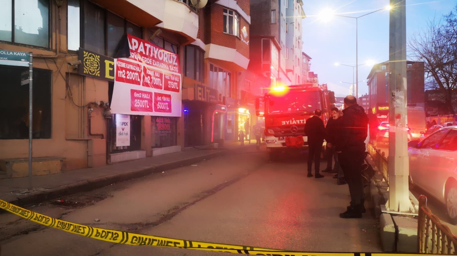erzurumda hali magazasinda yangin polis bir kisiyi gozaltina aldi 3 zNhkM9WL