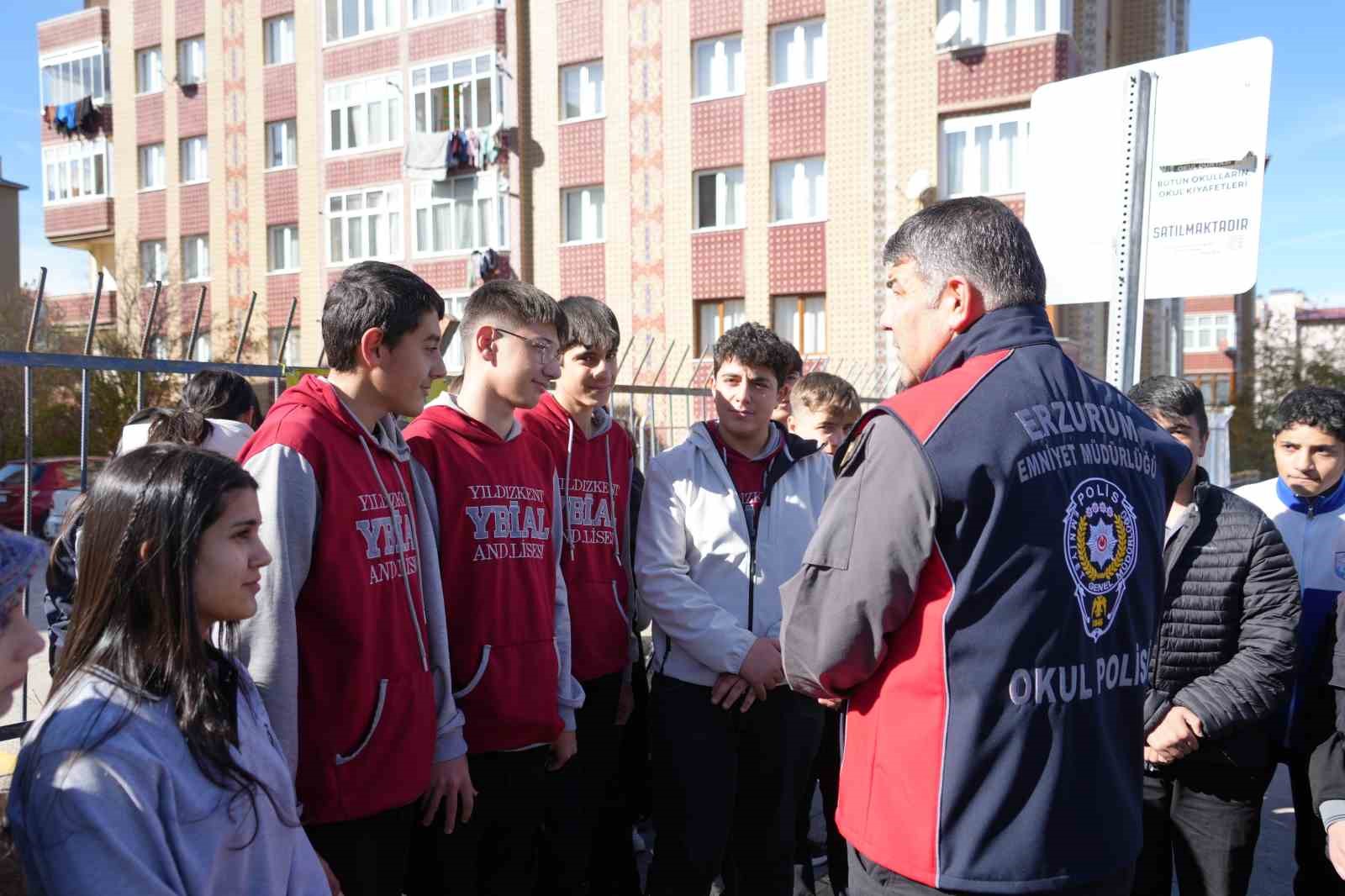 erzurumda her okul bir polise zimmetli 3 tNMeumTS