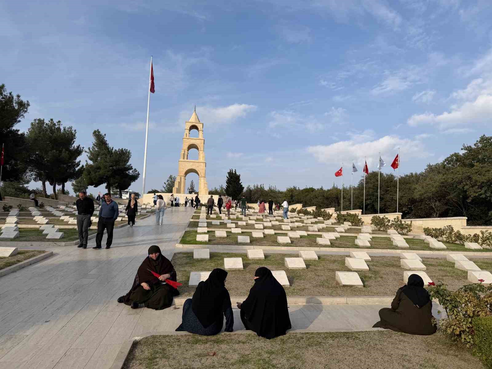 erzurumlu sehit aileleri canakkale 57 alay sehitliginde huzunlendiler 1