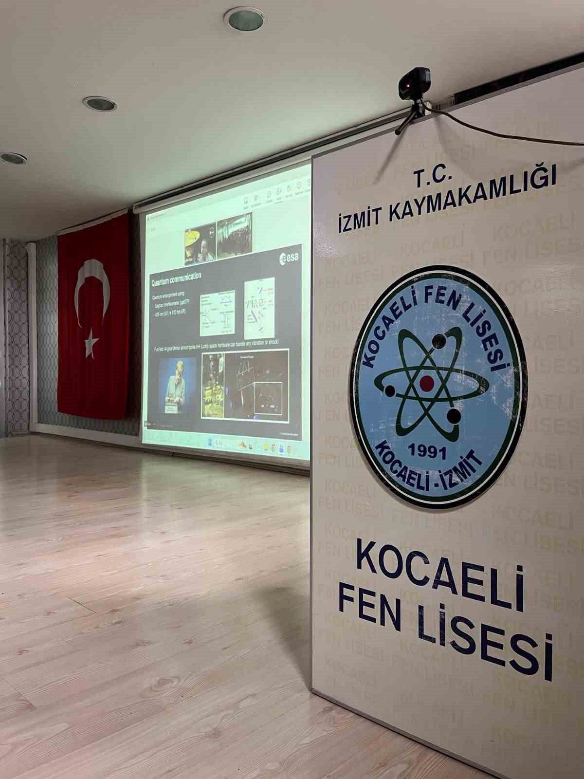 esa muhendisi kocaelili ogrencilerle bulustu uzay calismalari ve kariyer firsatlari anlatildi 4 KBDfYWbl