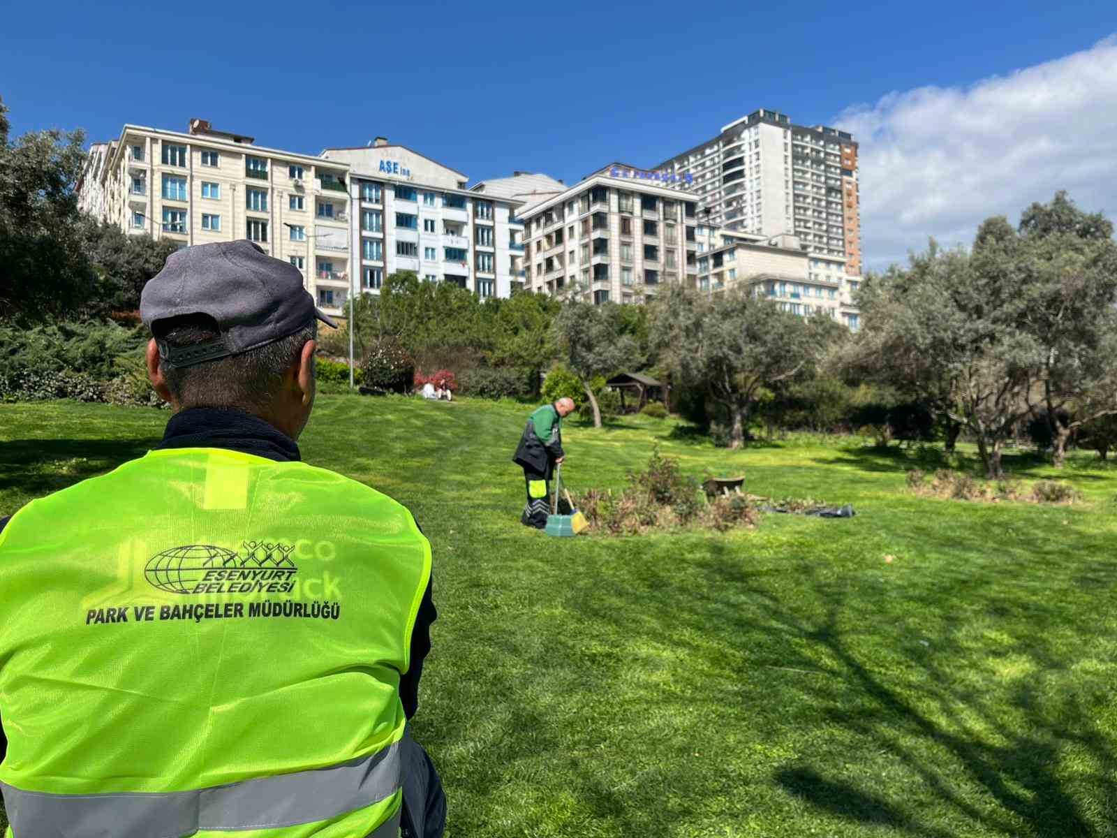 esenyurt belediyesinden yesil alanlara bahar dokunusu 1 wDSUZYkW
