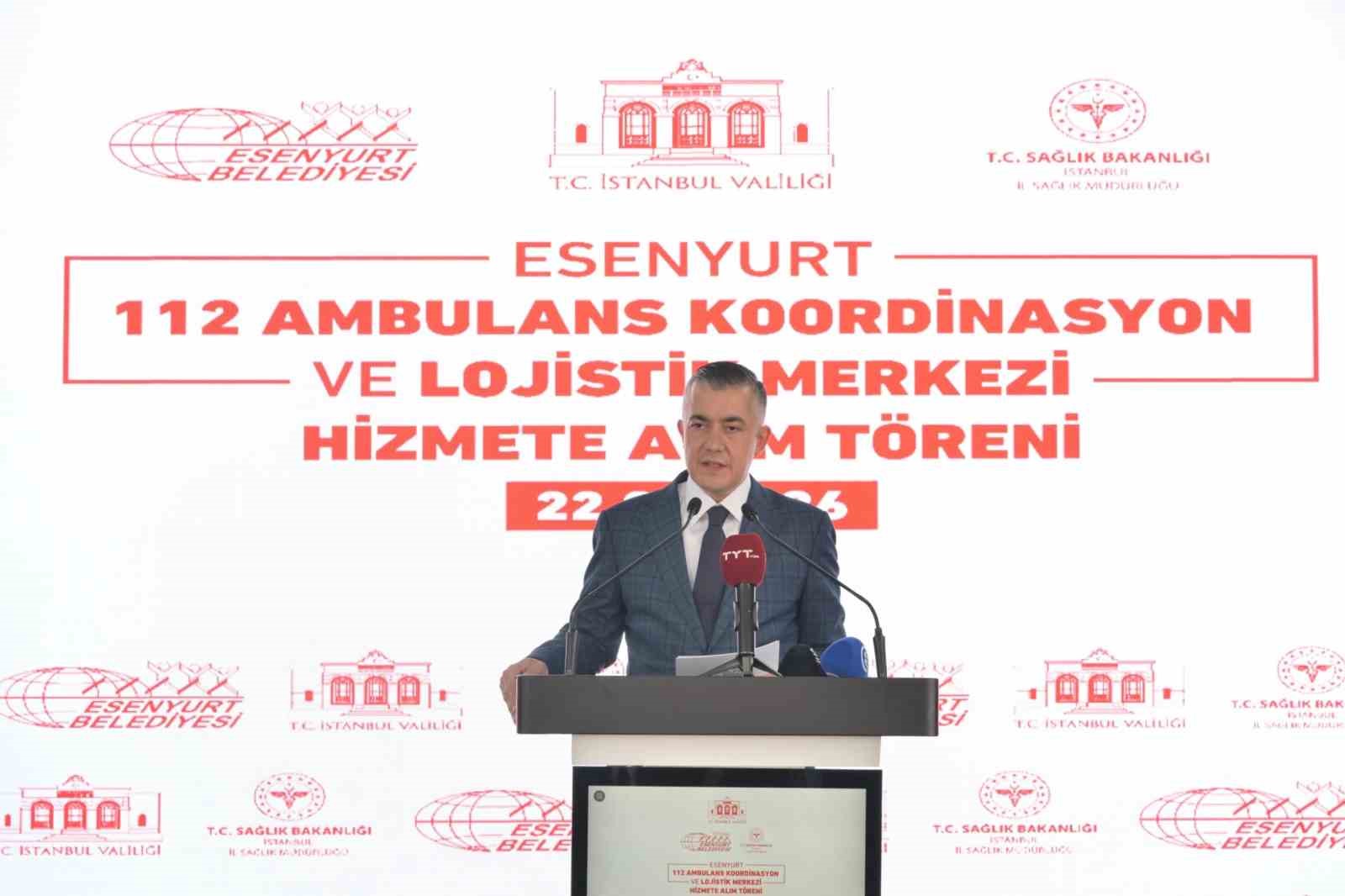 esenyurtta 112 ambulans koordinasyon ve lojistik merkezi projesi hayata gecti 7