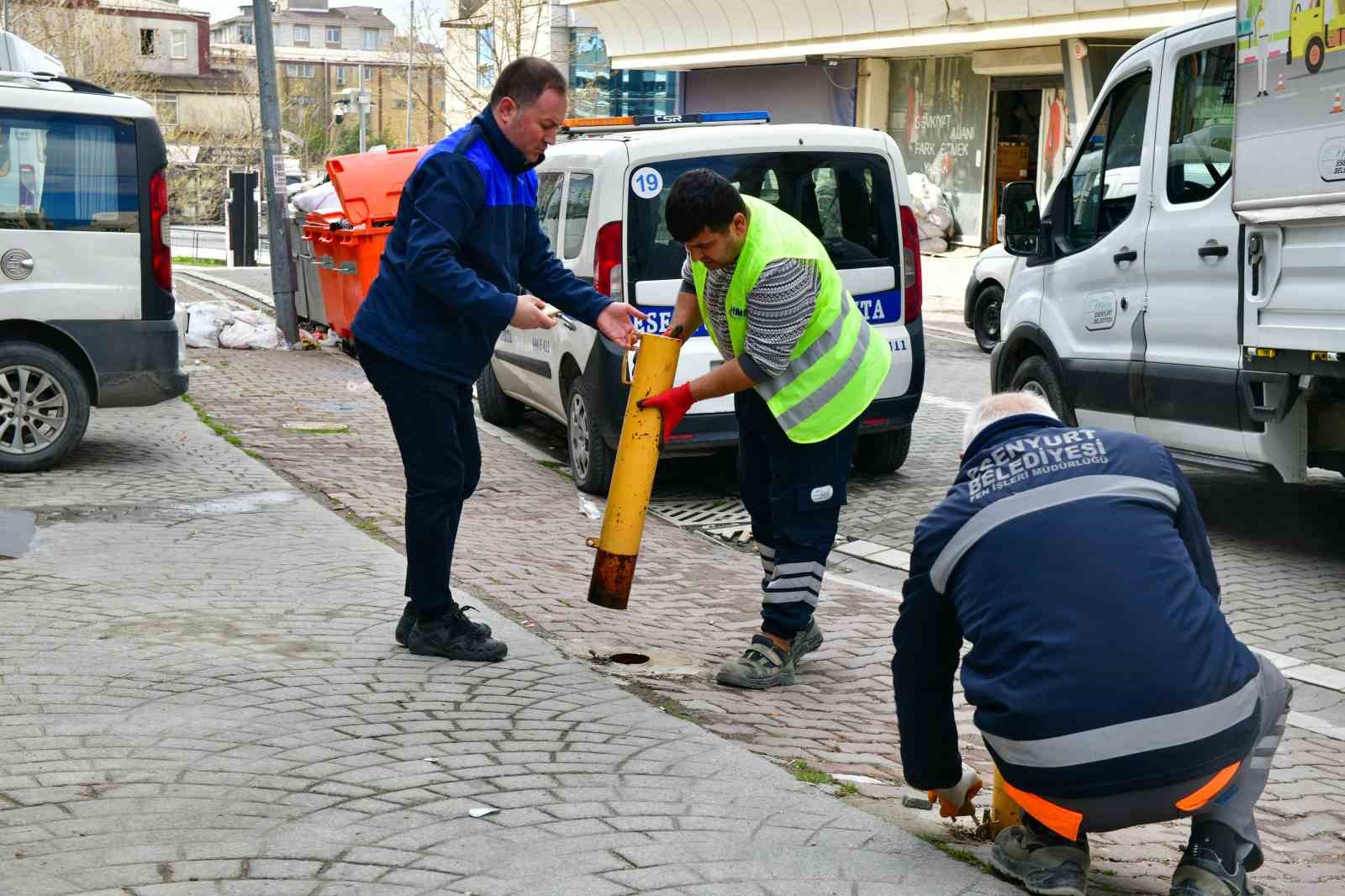 esenyurtta kaldirim isgallerine zabita engeli 4 KmtzMemn