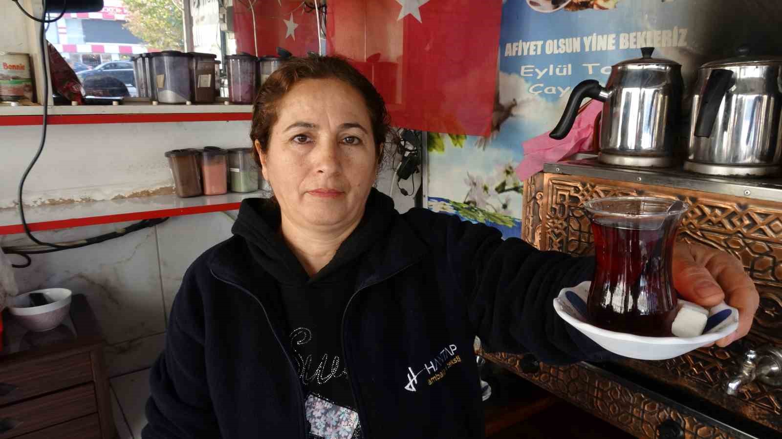 esi eleman bulamayinca kentin tek kadin caycisi oldu 3 DAMA3daQ