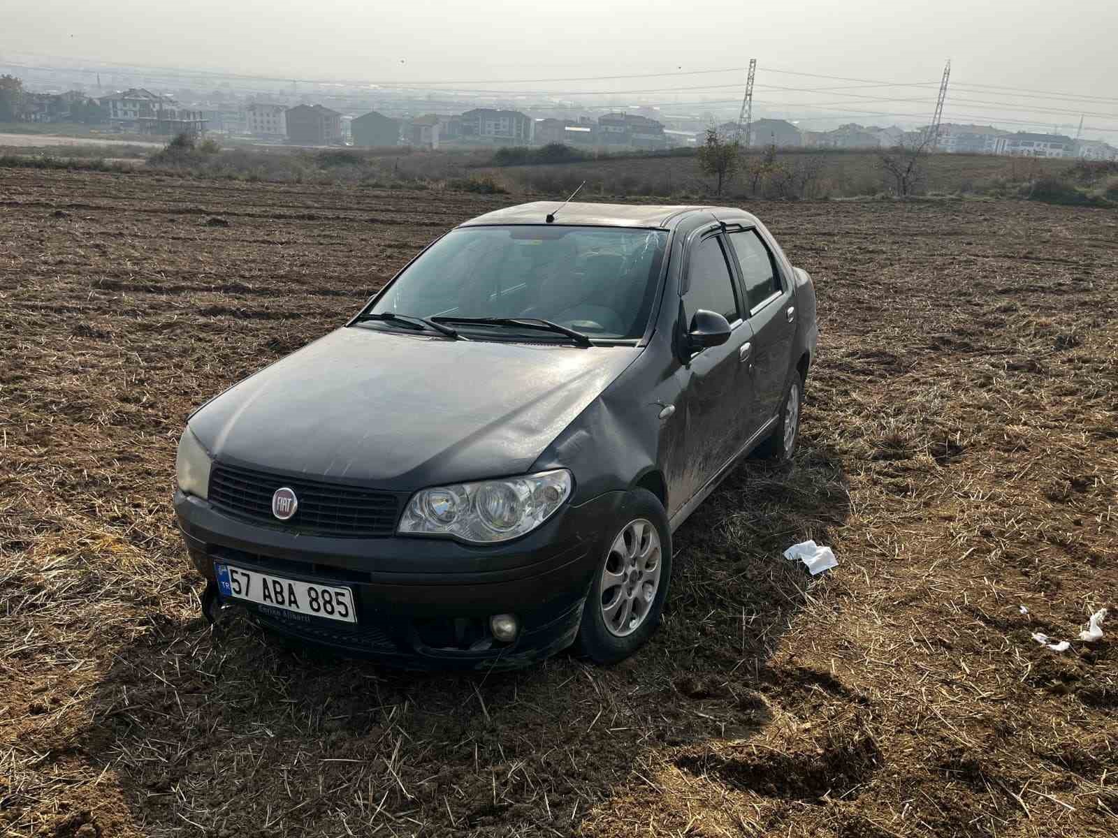 esine otomobil kullanmayi ogretirken sarampole uctular 2