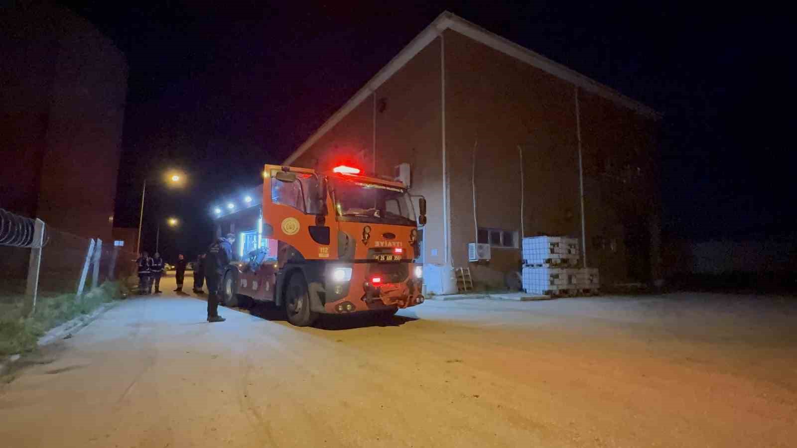 eskisehirde su aritma tesisinde korkutan yangin 0 ZsBZqz2D