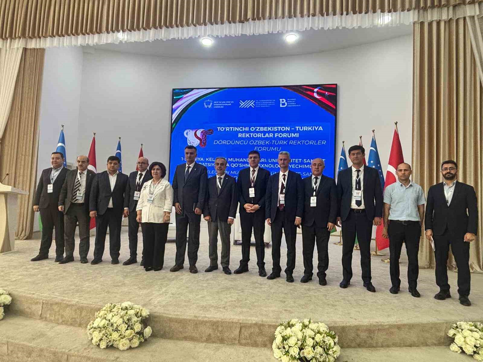 eu rektoru prof dr musa alci ozbekistan turkiye 4 rektorler forumuna katildi 1 byYncmuY