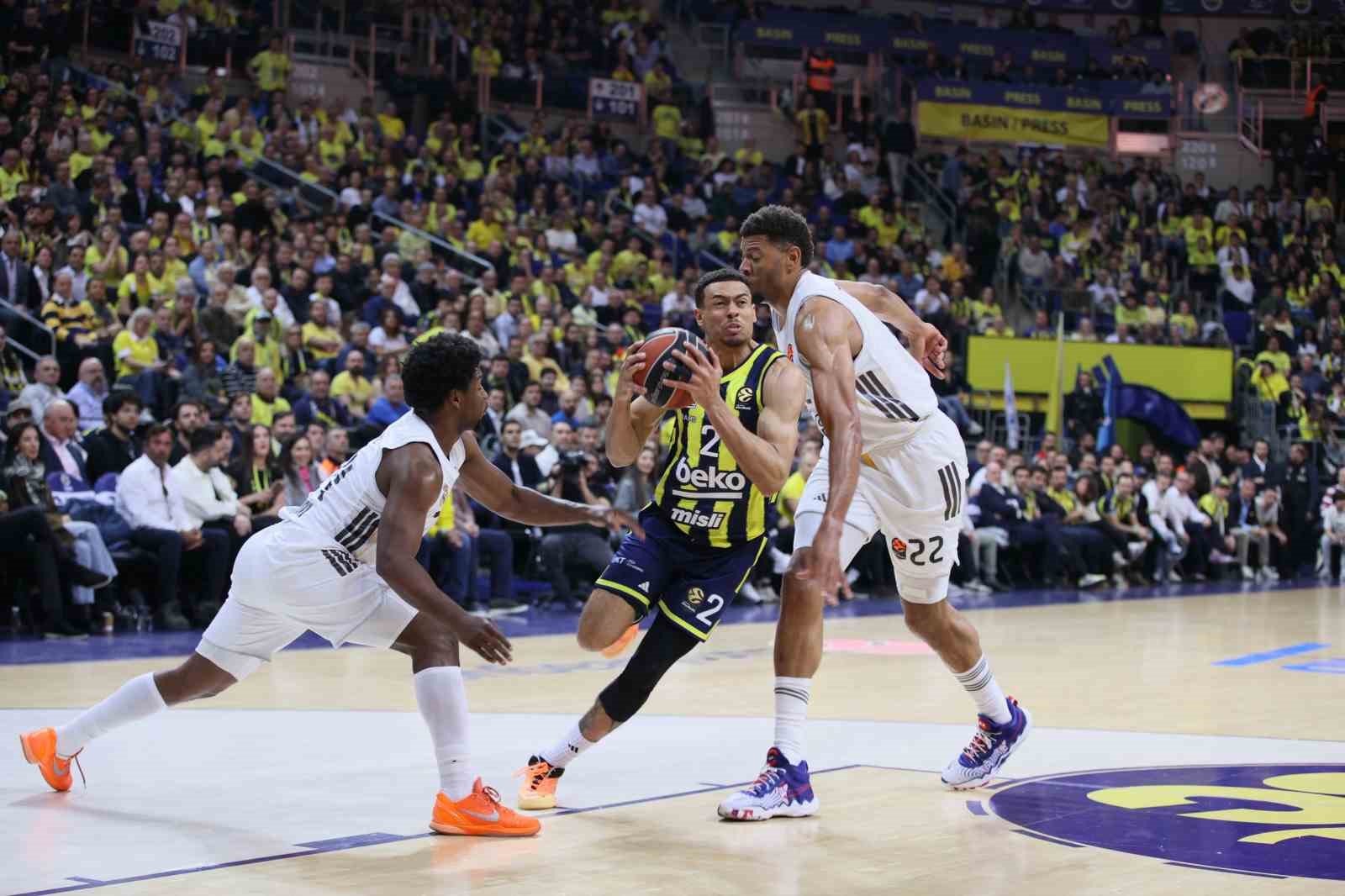 Euroleague: Fenerbahçe: 69 - Real Madrid: 74 4 euroleague fenerbahce 69 real madrid 74 0