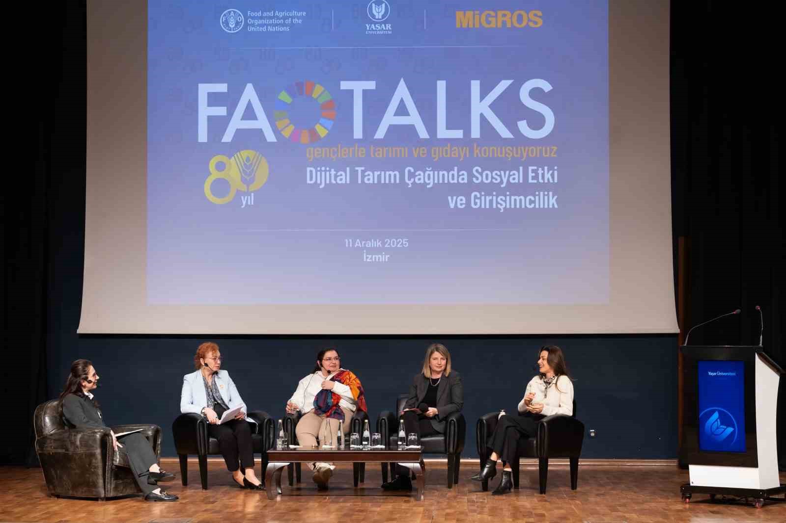 fao talks genclerle tarimi ve gidayi konusuyoruz paneli 0