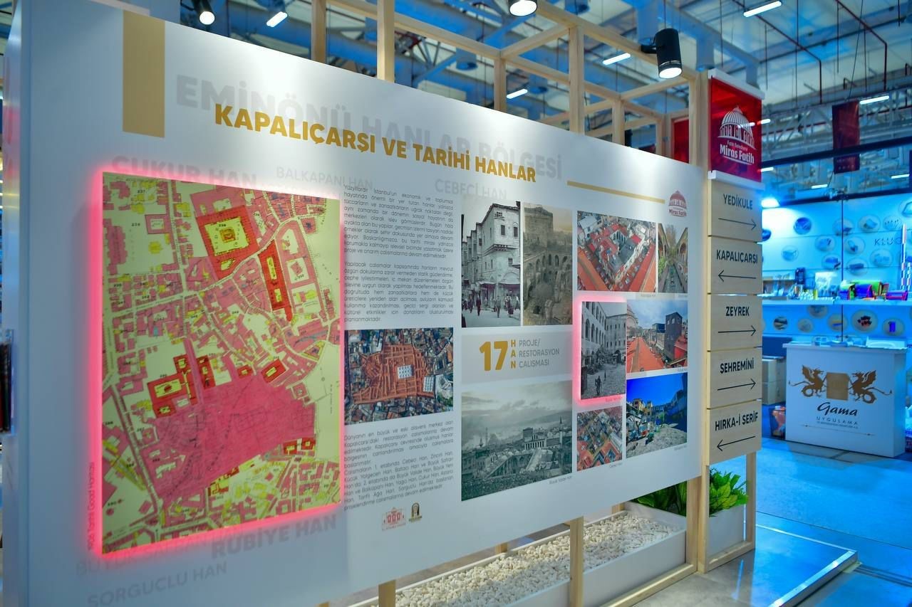 Fatih Belediyesi kültürel miras çalışmalarıyla Heritage İstanbul’da yerini aldı 4 fatih belediyesi kulturel miras calismalariyla heritage istanbulda yerini aldi 0 ZTYP78Hs