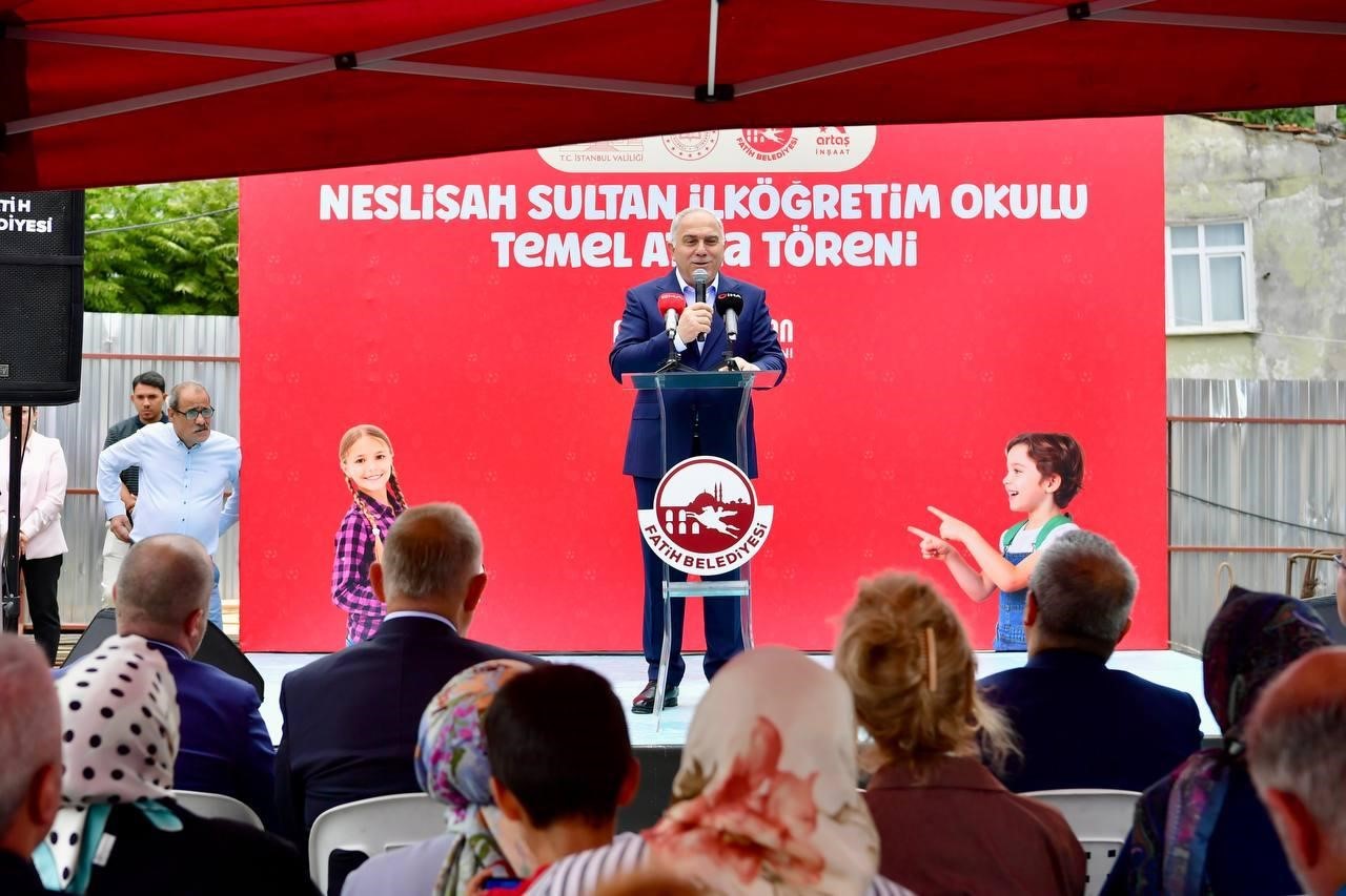 fatihte neslisah sultan ilkokulunun temeli atildi 1 wMmzpLFM