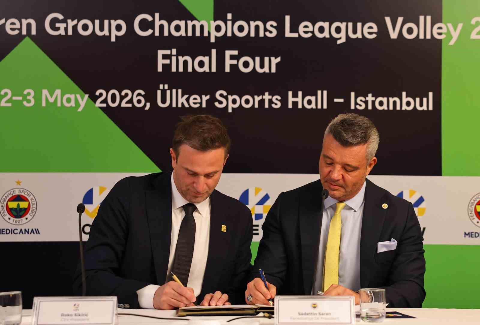 fenerbahce ile cev arasinda ev sahipligi icin imzalar atildi 2 vC25NfEw