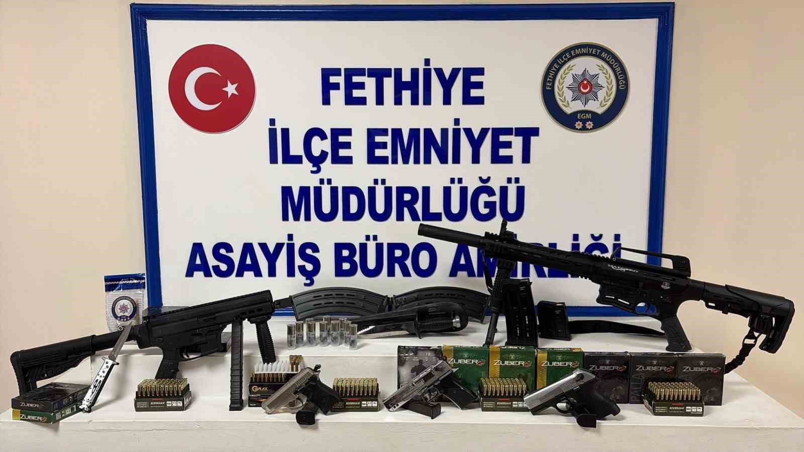 fethiyede polis kades ihbarina gitti evden cephanelik cikti 0 X5rdKRqN