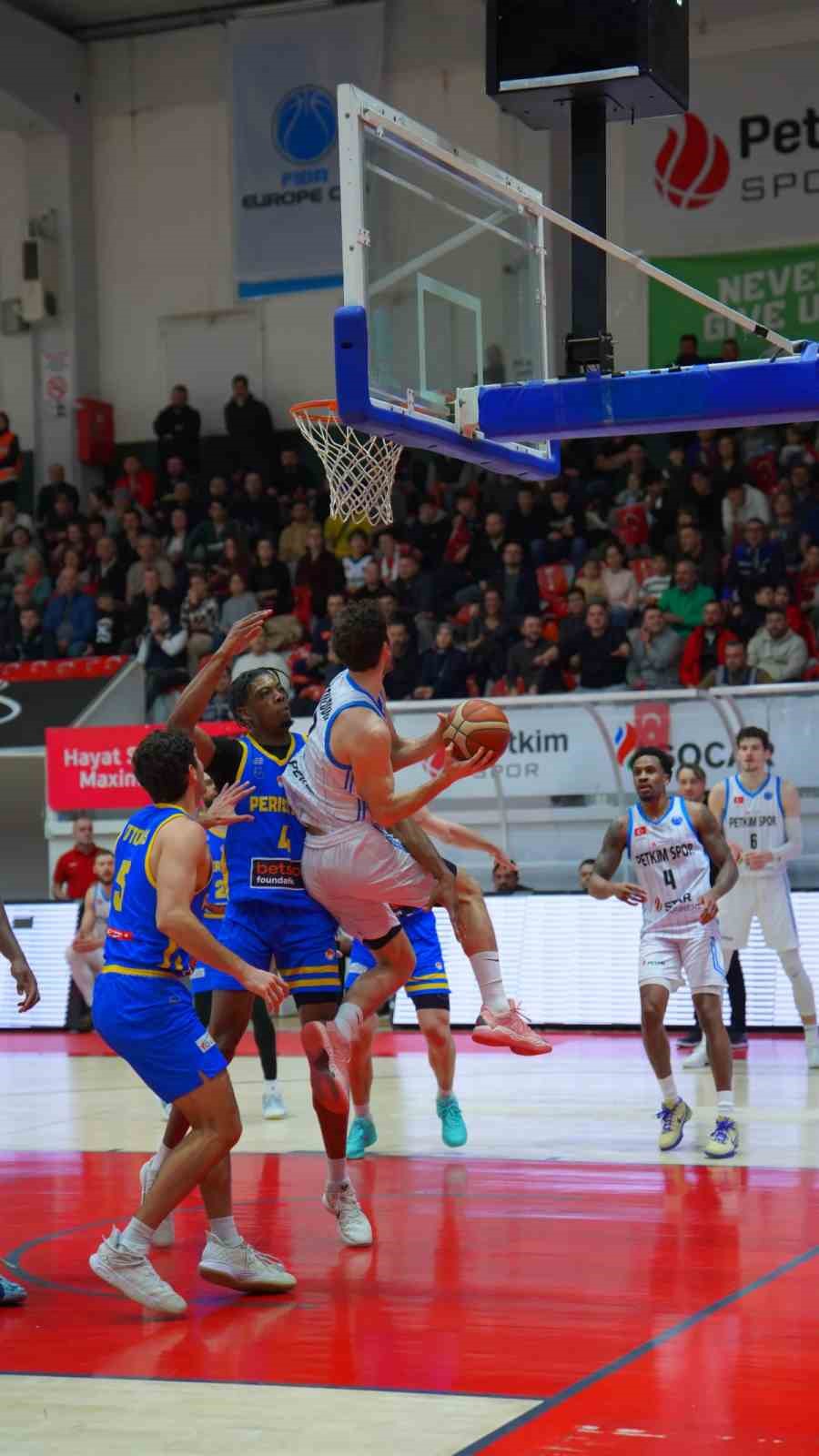 FIBA Avrupa Kupası: Aliağa Petkimspor: 85 - Peristeri: 87 12 fiba avrupa kupasi aliaga petkimspor 85 peristeri 87 8 DtLjeMEv