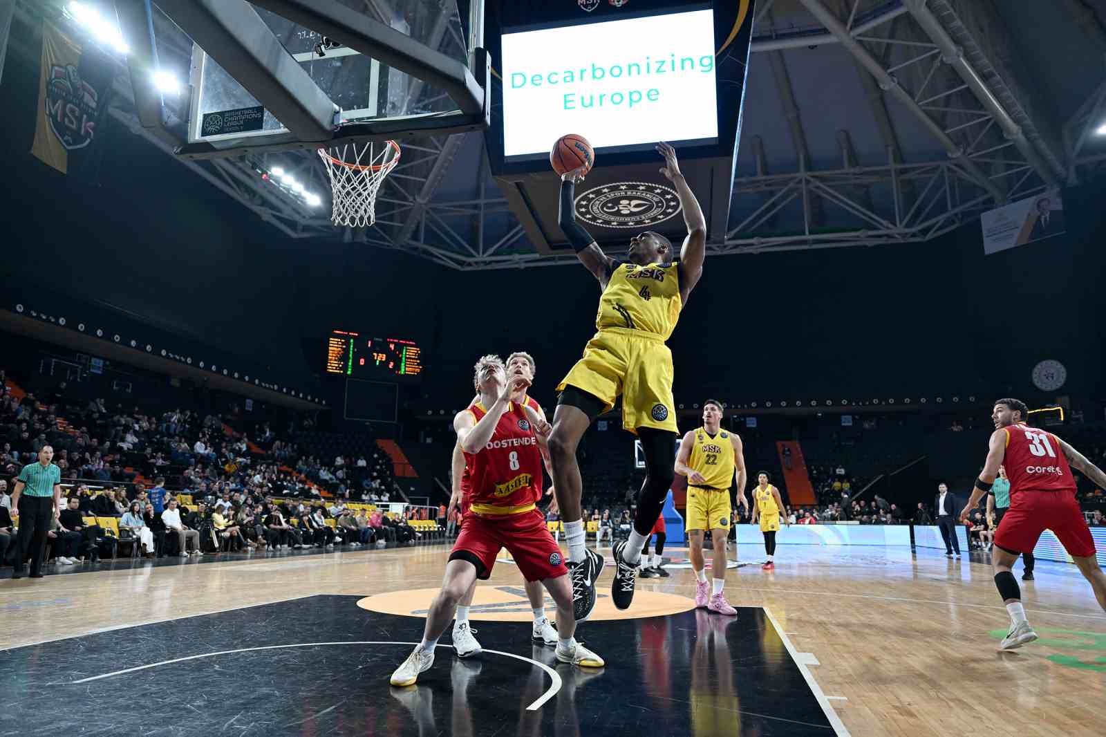FIBA Şampiyonlar Ligi: Mersin Spor: 84 - Filou Oostende: 76 6 fiba sampiyonlar ligi mersin spor 84 filou oostende 76 2