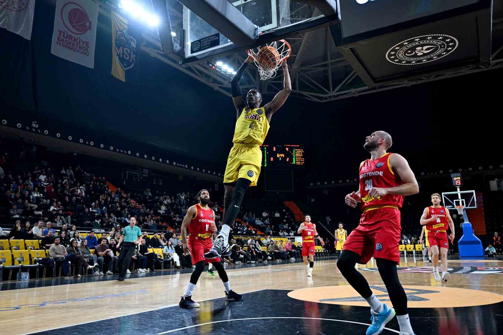 FIBA Şampiyonlar Ligi: Mersin Spor: 84 - Filou Oostende: 76 7 fiba sampiyonlar ligi mersin spor 84 filou oostende 76 3