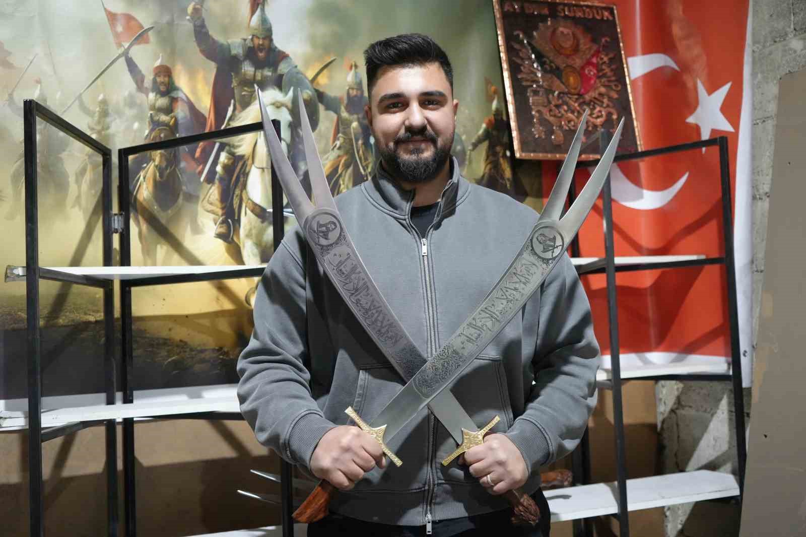 filmlerden esinlenen genc ata meslegi olan kilic ustaligini surduruyor 4 tmtiVzy2