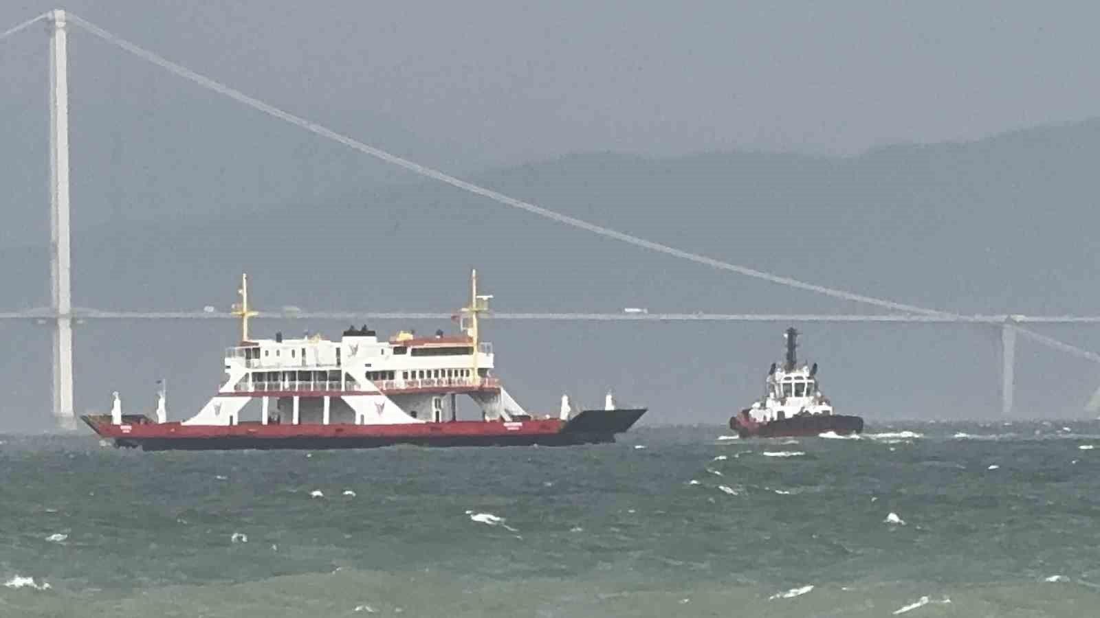 firtina sebebiyle eskihisar topcular feribot seferleri durduruldu 3 UMzKqE5k