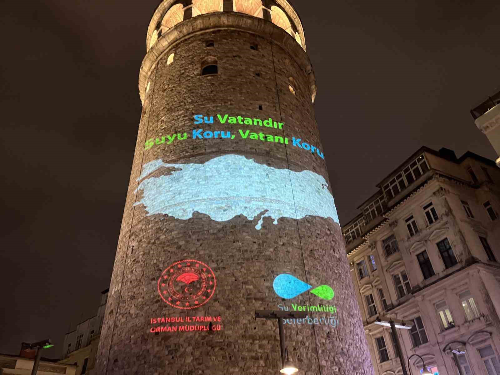 galata kulesinde dunya su gunu farkindaligi 1 gkLz3S4w