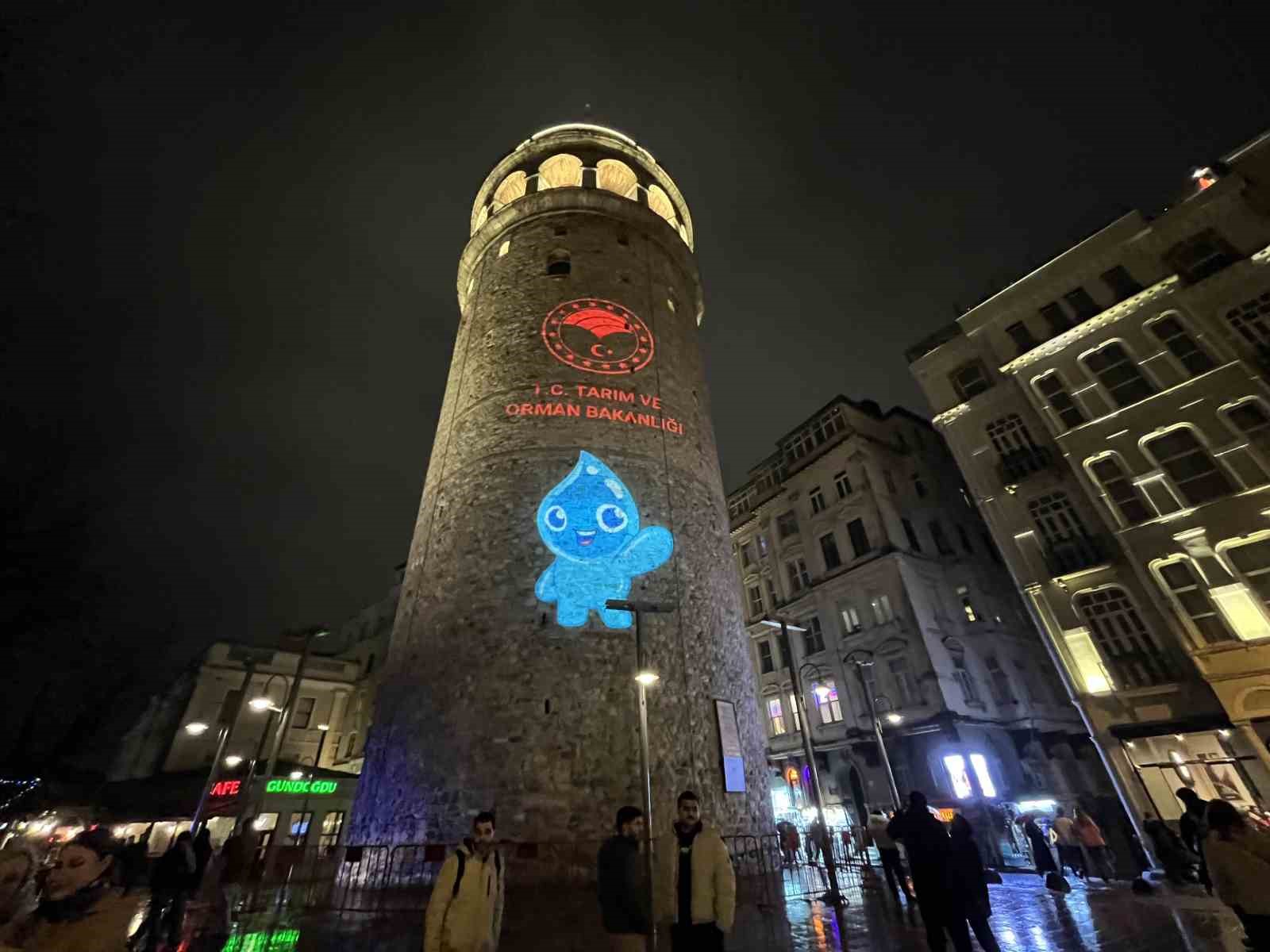 galata kulesinde dunya su gunu farkindaligi 2 bQm9ZLwS