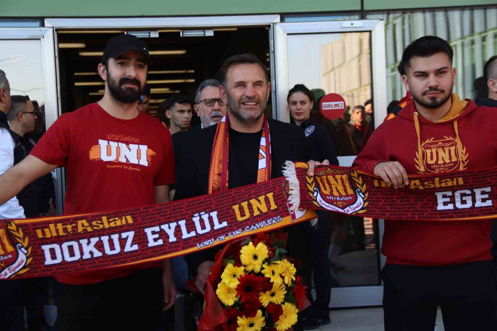 galatasaray kafilesi izmirde 8 NSPJp1nQ