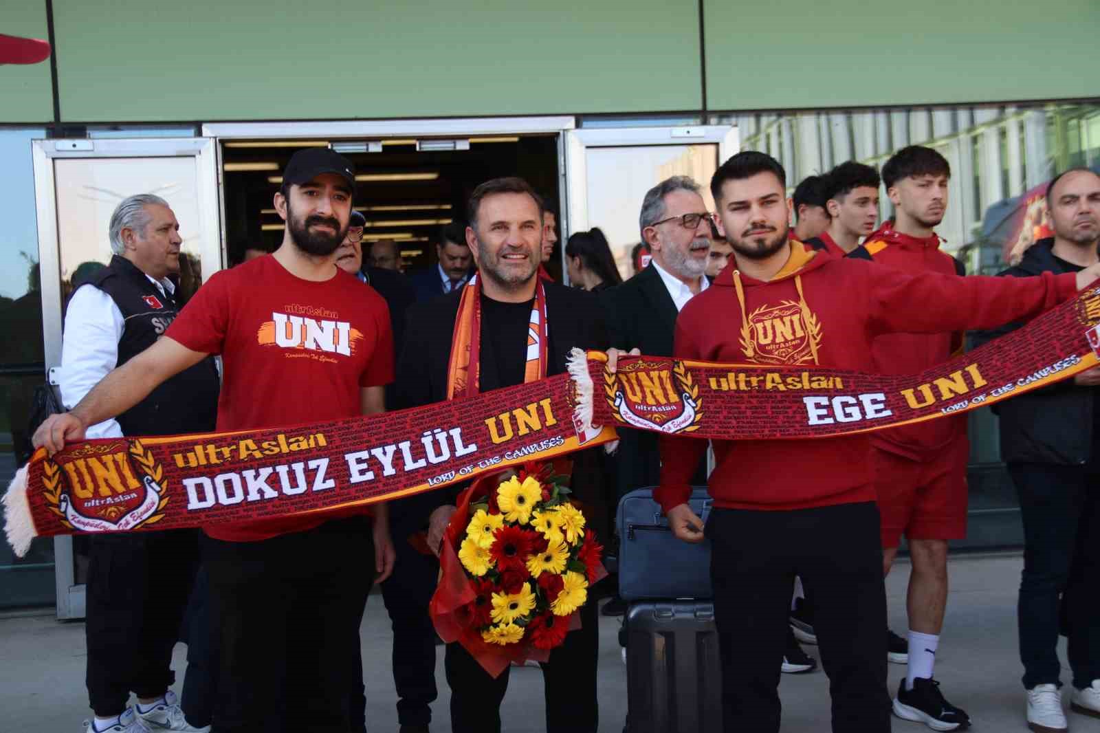 galatasaray kafilesi izmirde 9 DtYZB4eM