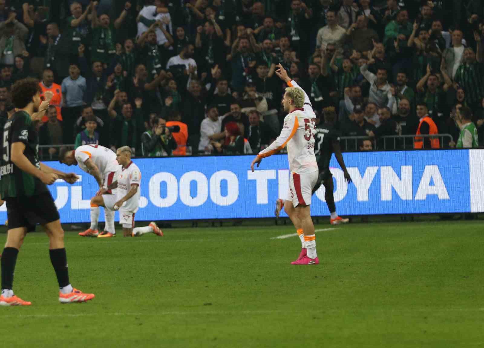 galatasaray ligde bu sezon ilk kez yenildi 0