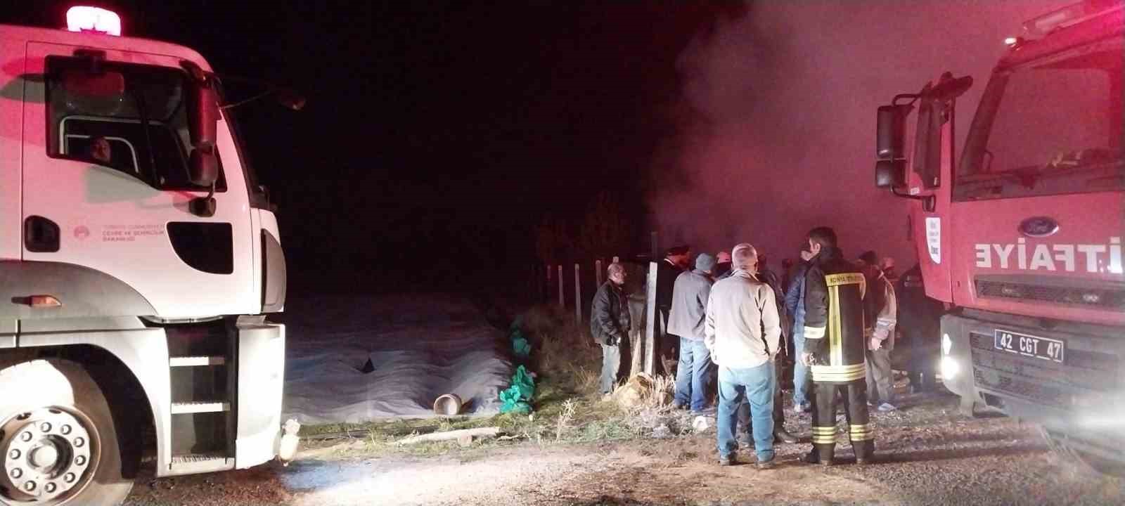 garajdaki arac ve evde cikan yangin korkuttu 1 qtMvzLrL