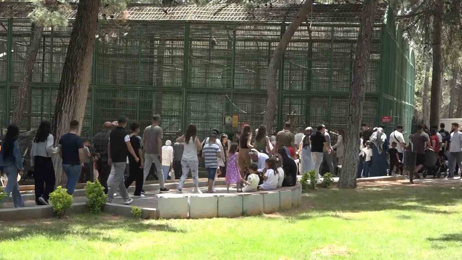 gaziantep dogal yasam parkinda bayram yogunlugu 3 USfcwsrK