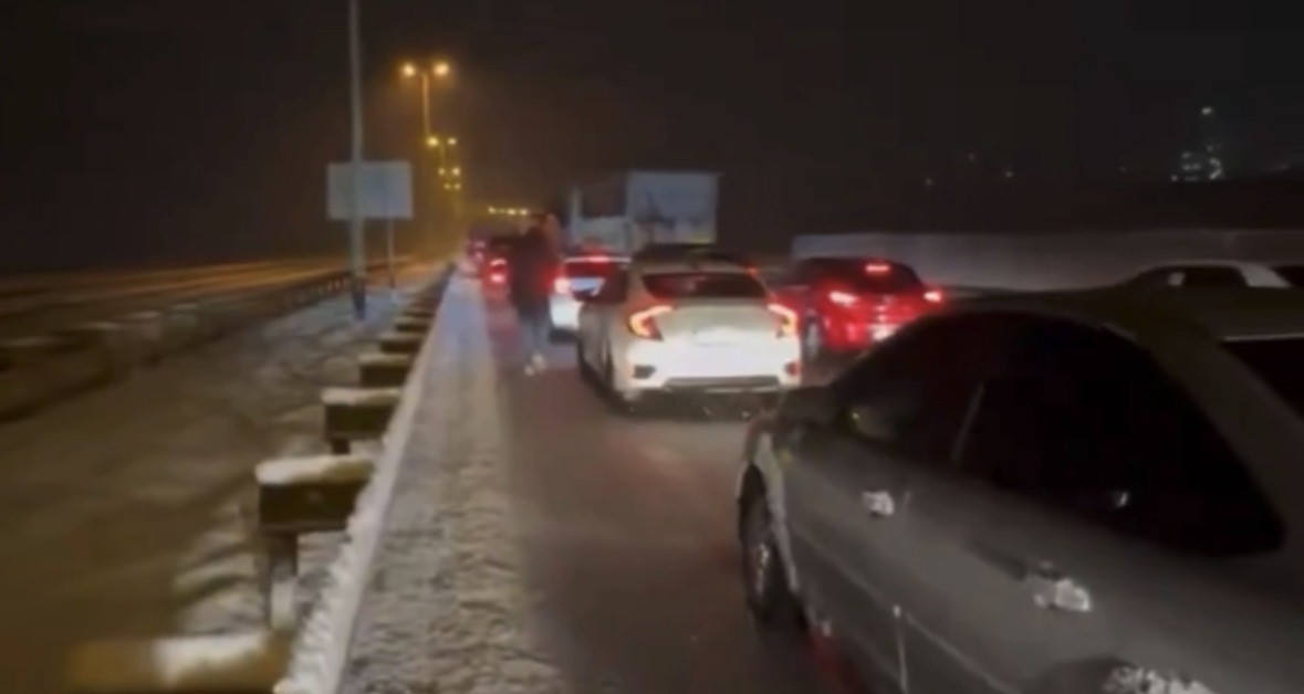 gaziantep kahramanmaras karayolunda kar esareti 0 SafdfRYl