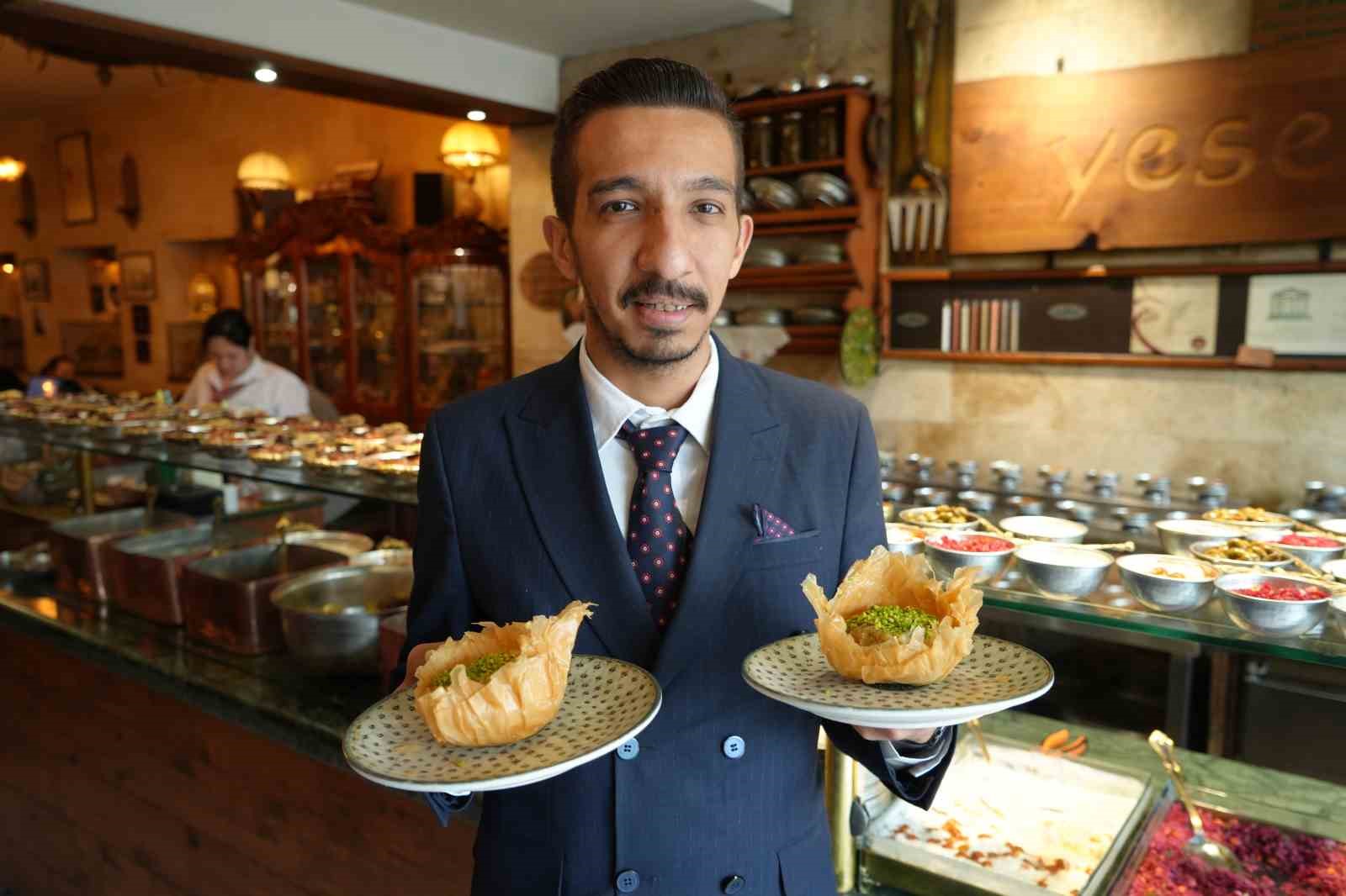 gazianteplilerin yeni tatlisi baklavali helva 0 aXS94MMz