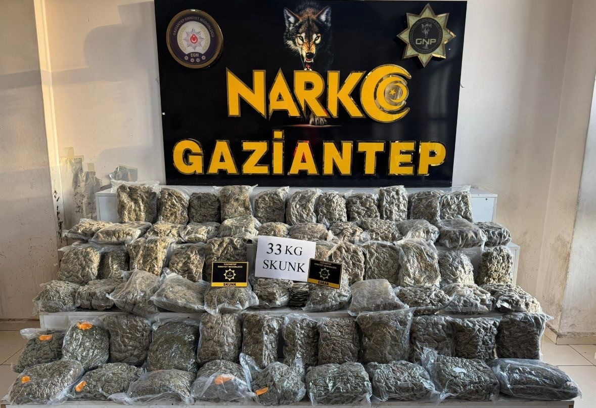 gaziantepte 34 kilo uyusturucu ele gecirildi 1 tutuklama 0 bBYgMywY